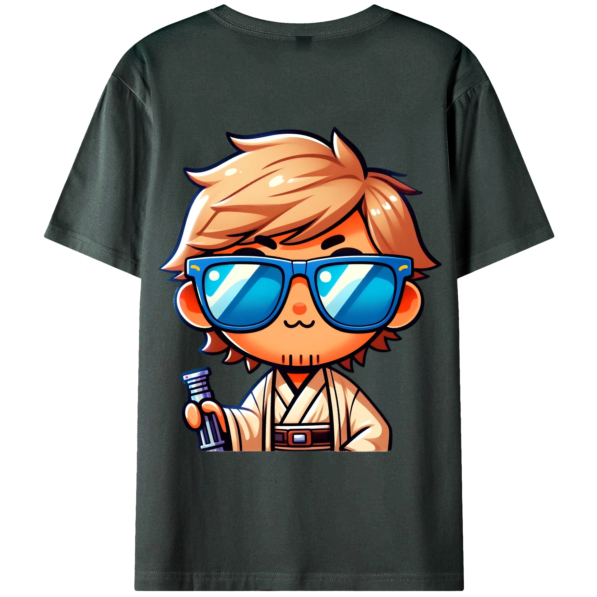 （画像用） スター・ウォーズ Star Wars 綿100％ メンズ半袖Tシャツ（バックプリント） 通気性